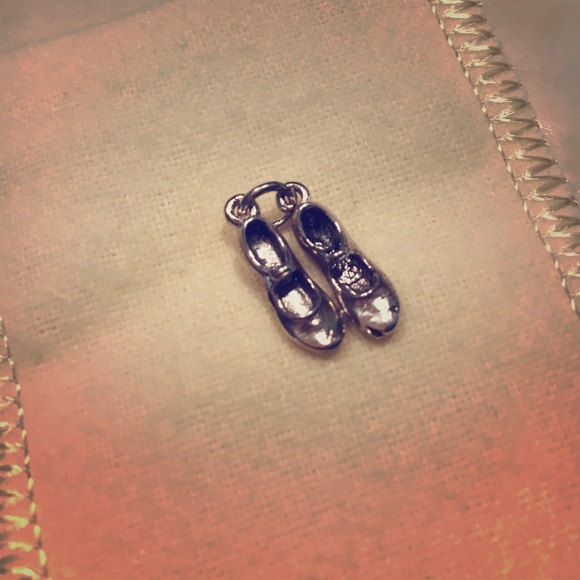 Tap Shoes Sterling silver charm