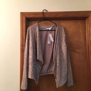 NY&C sequin jacket. Size large