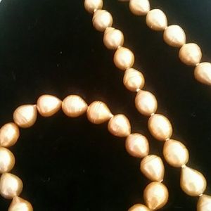 Chocolate freshwater pearls