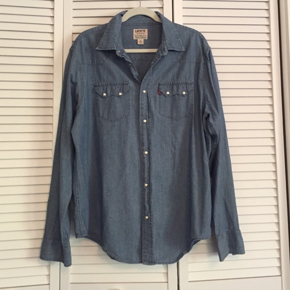 Levi's Other - Levi's snap button denim shirt