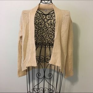 Cream cardigan