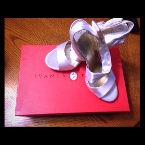 Ivanka Trump - Ivory Wedding Shoes