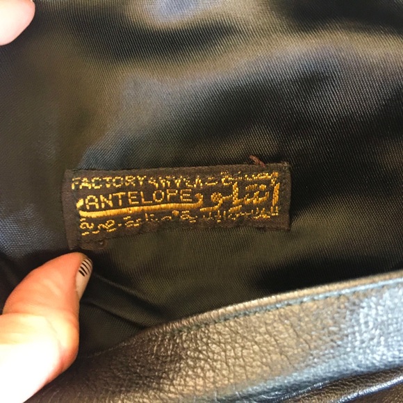 Vintage Leather Spy Skirt (Pencil Skirt) - Picture 3 of 4