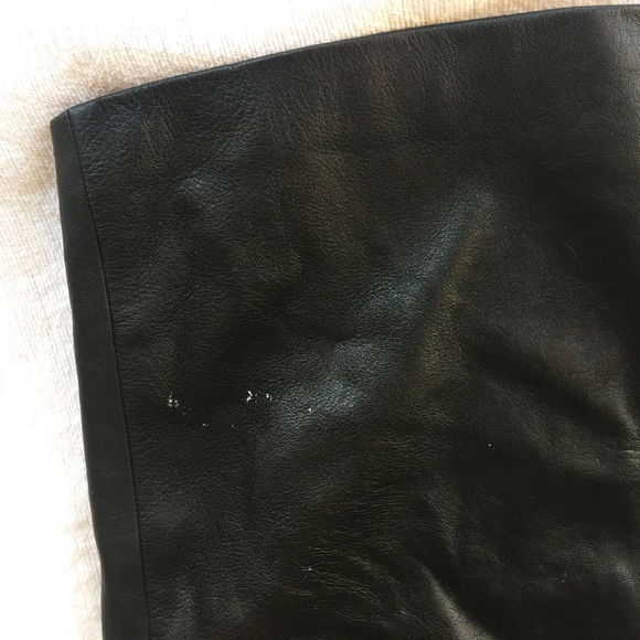 Vintage Leather Spy Skirt (Pencil Skirt) - Picture 4 of 4