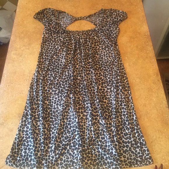 Cheetah Print Blouse