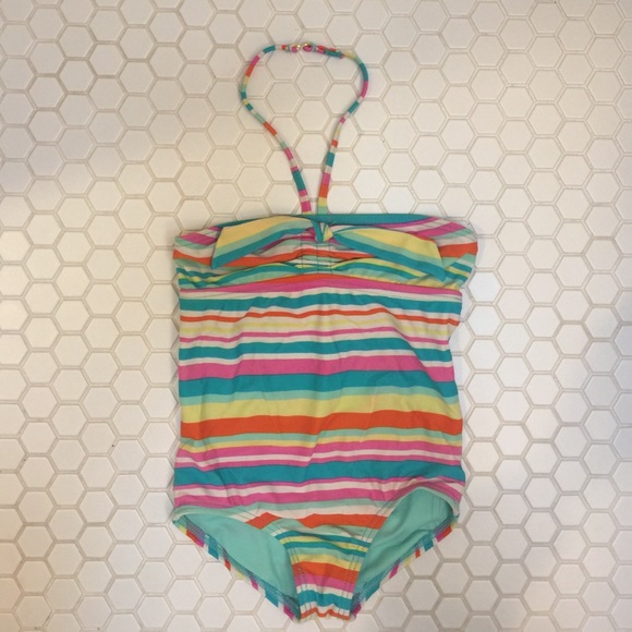 roxy striped swimsuit