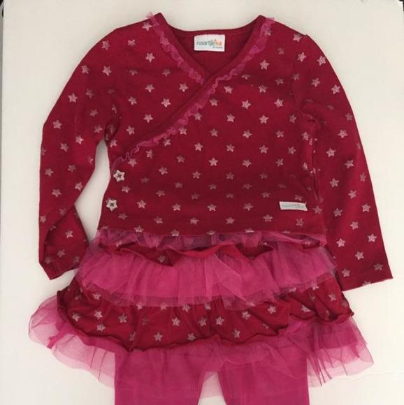 Naartjie maroon and pink 2-piece - Picture 1 of 4