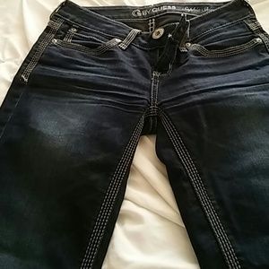 Guess sophie skinny bootcut jeans 1hr sale 12