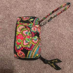 Vera Bradley phone wristlet
