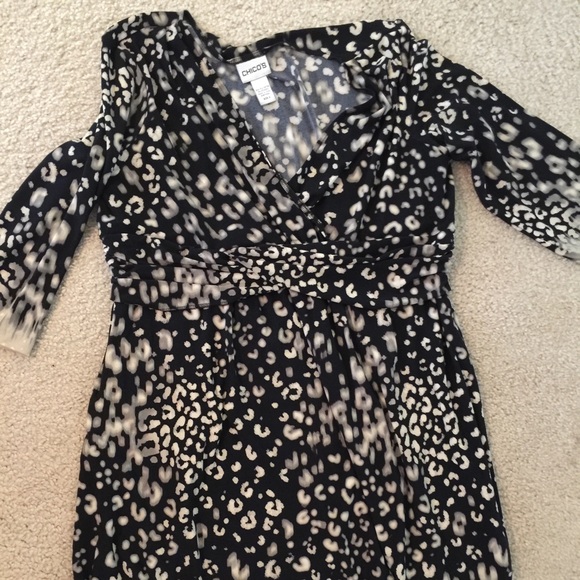 Nice three quarter sleeve dress.