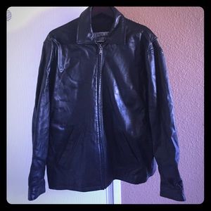 Men's leather jacket