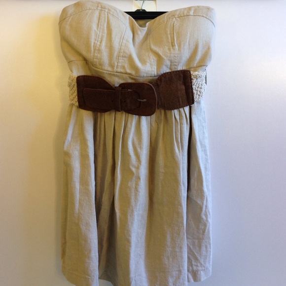 Body Central Dresses & Skirts - Tan summer dress ☀️