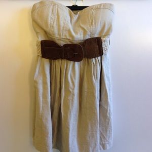 Tan summer dress ☀️