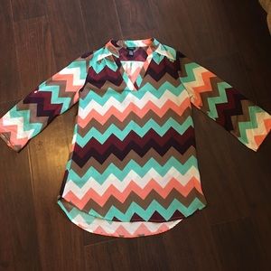 Christmas sale🎄Chevron shirt