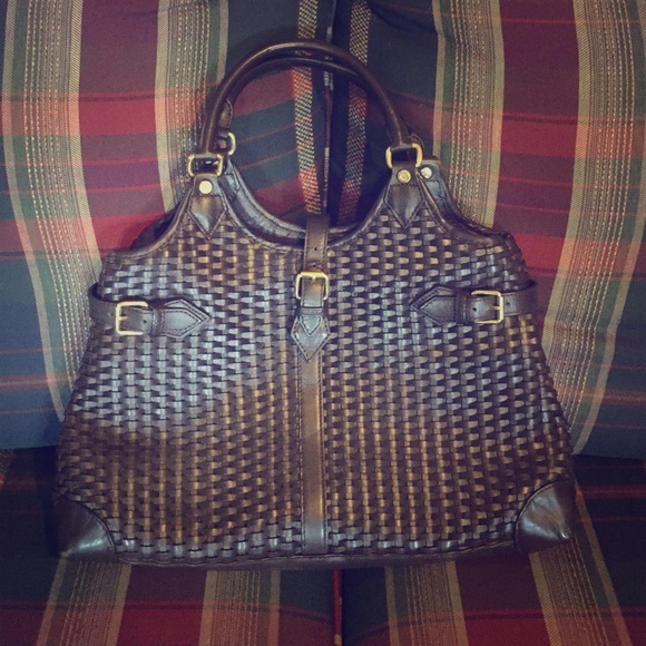 ✨Flash Sale ✨ Brooks Brothers leather handbag