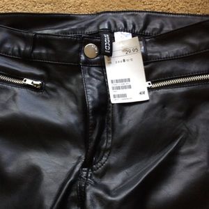 Faux Leather Pants