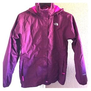 Girls the north face jacket
