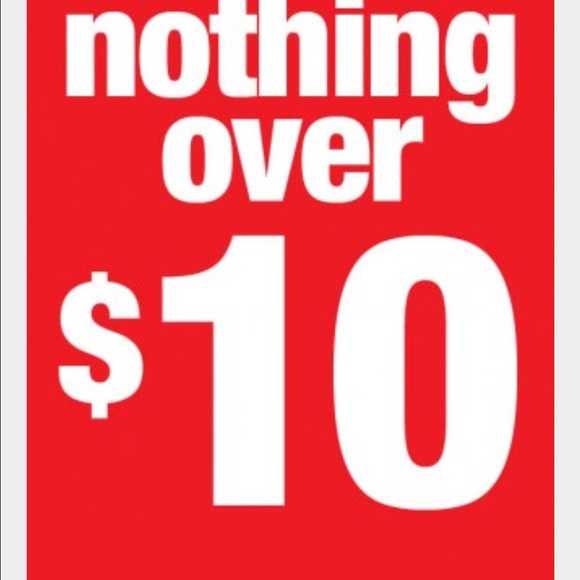 Everything under $10