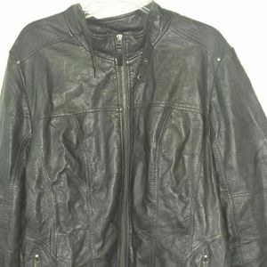 *LAST CHANCE* Faux leather jacket, US 26/28