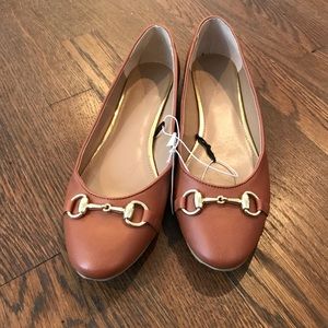 Banana Republic brown flats