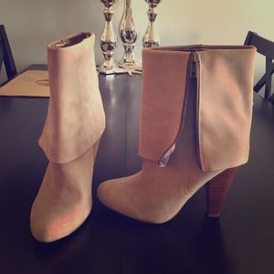Tan boots