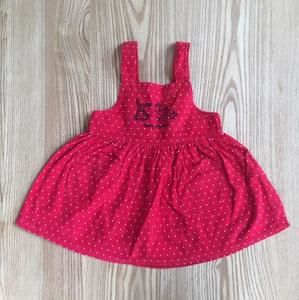 Oshkosh Bgosh corduroy pinafore