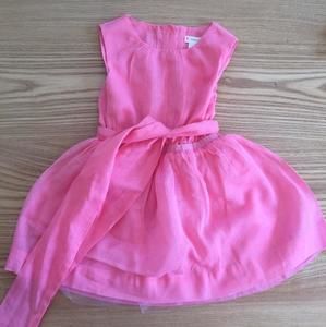 Crewcuts lined linen dress