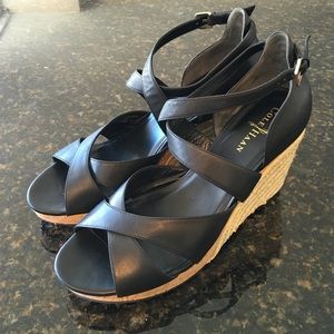 Black Cole Haan wedges