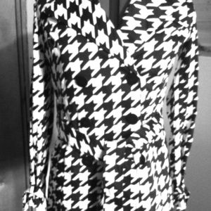 HOUNDSTOOTH PEA COAT // autumn '16 fashion