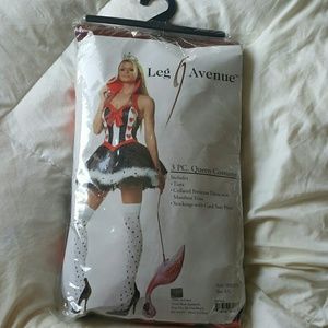 New Leg Avenue Queen of Hearts Costume XL