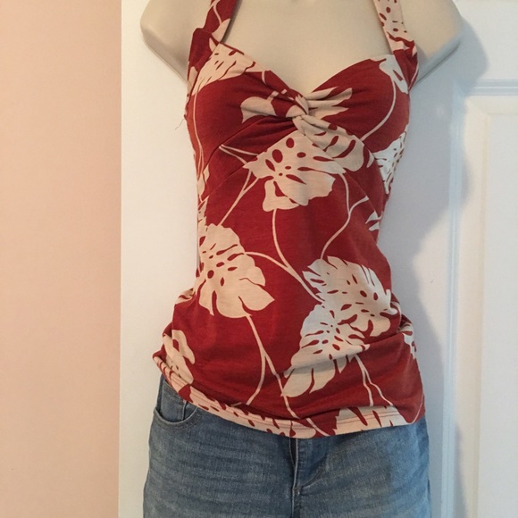 NOR FOR SALE - Red/beige top size XS