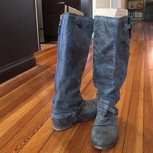 Steve Madden Roady black leather boots - Sz 10