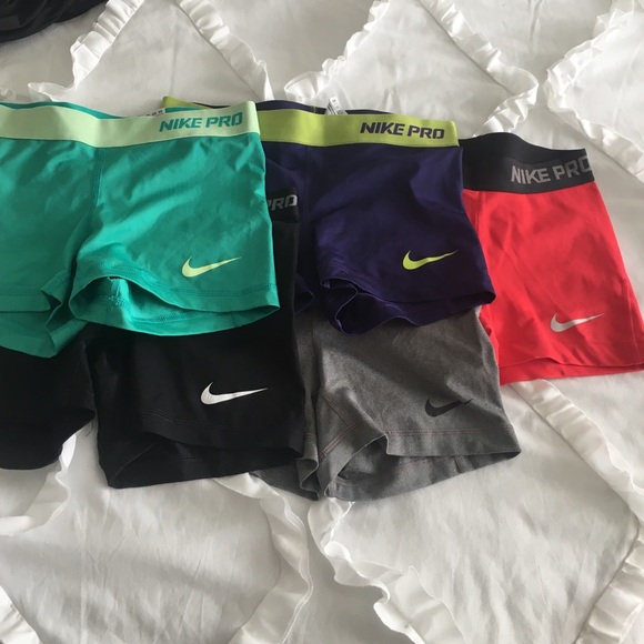 Nike pro compression shorts
