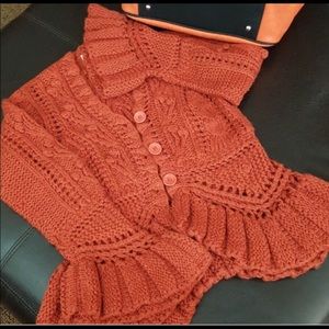 Rust sweater! Perfect for fall🍂