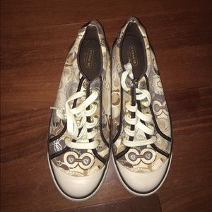 Coach sneakers, mint condition