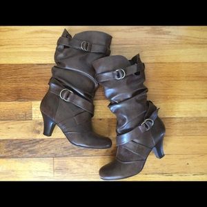 Brown boots