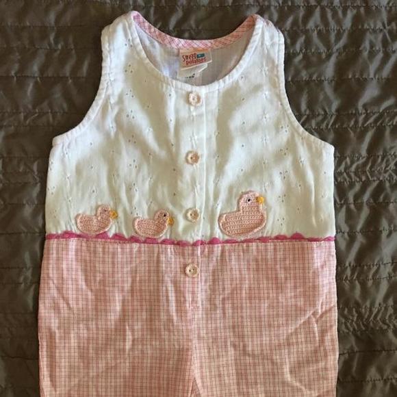 Sweet Potatoes Girl's Summer Romper