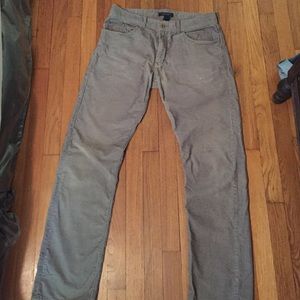 Corduroy pants