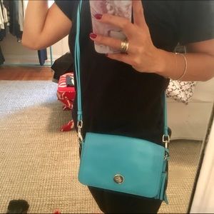 Coach Baby Blue Crossbody Bag