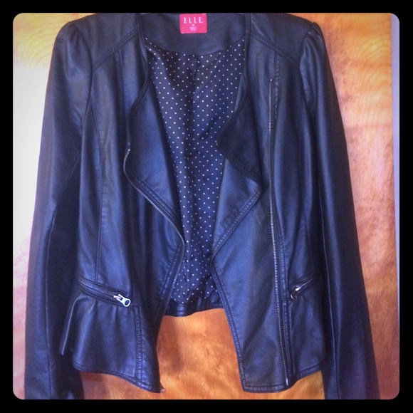 Women's leather jacket size 10