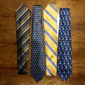 Set of 4 Men's Ties 👔