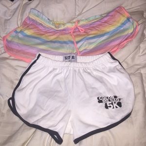 Two pairs of shorts