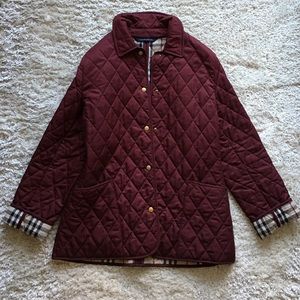 Beautiful Burgundy Burberry Jacket