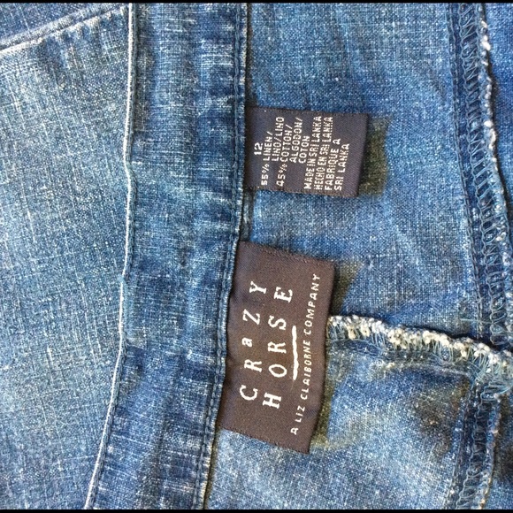 Liz Claiborne jean ⭐️ lightweight ! ⭐️ linen & cotton jean ⭐️ summer - Picture 4 of 6