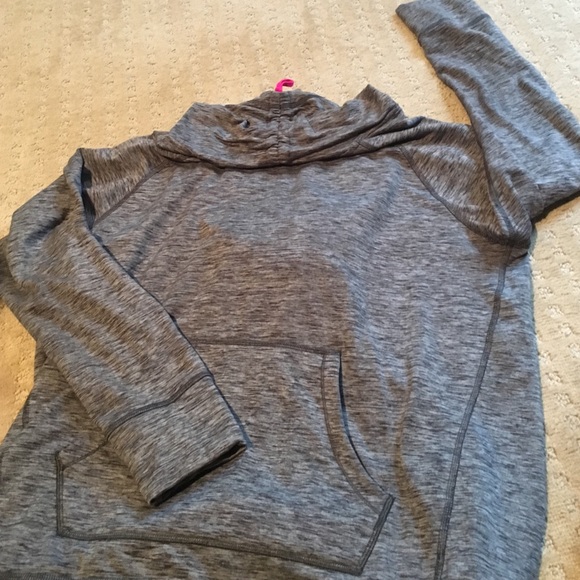 Heather grey hoodie