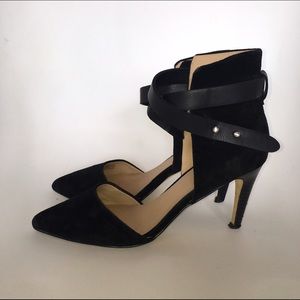 Joe's ankle strap heels