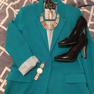 Turquoise Blazer