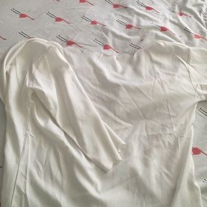 Tops - White scallop top (no belt) Tops - White scallop top (no belt)