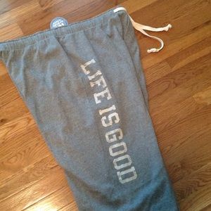 Men's super-soft gray sweat pants