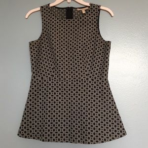 Banana Republic flare pattern top